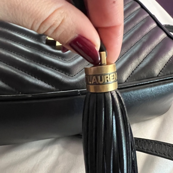 Black YSL Lou Camera Bag (Gold Hardware) - Picture 9 of 11